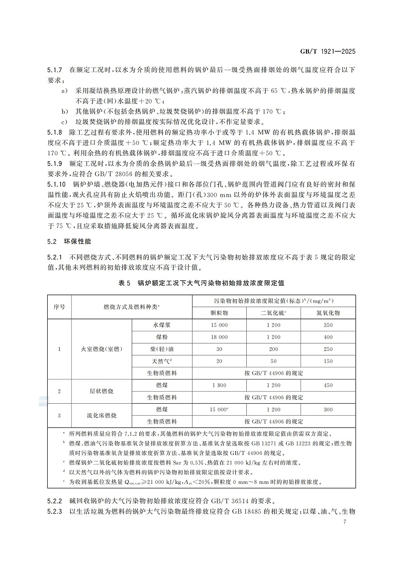 GBT1921-2025工業(yè)鍋爐技術規(guī)范_15